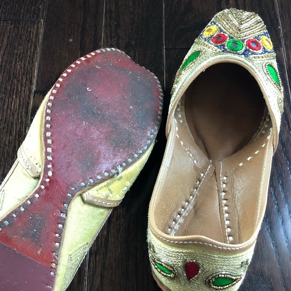 Punjabi jutti shoes - fancy flats - Picture 4 of 4